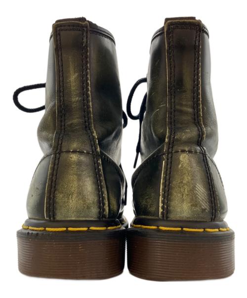 Dr.Martens（ドクターマーチン）Dr.Martens (ドクターマーチン) 8ホールブーツ グリーン サイズ:サイズ印字カスレにより不明の古着・服飾アイテム