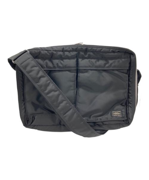 PORTER（ポーター）PORTER (ポーター) 2層式 ショルダーバッグ XL ブラックの古着・服飾アイテム