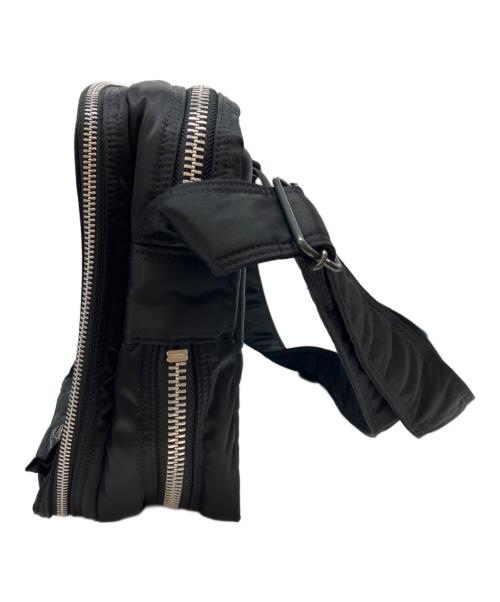 PORTER（ポーター）PORTER (ポーター) 2層式 ショルダーバッグ XL ブラックの古着・服飾アイテム