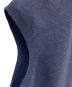 中古・古着 JIL SANDER (ジルサンダー) カシミヤノースリーブニットポロシャツ ネイビー サイズ:34：8000円
