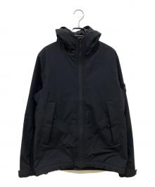 STONE ISLAND（ストーンアイランド）の古着「フーデッドブルゾン」｜ブラック