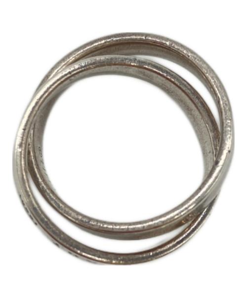 TIFFANY & Co.（ティファニー アンド コー）Tiffany & Co. (ティファニー アンド コー) インターロッキング ダブルサークル リング シルバー サイズ:8号の古着・服飾アイテム