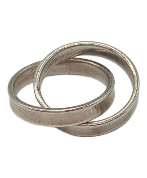 TIFFANY & Co.（ティファニー アンド コー）Tiffany & Co. (ティファニー アンド コー) インターロッキング ダブルサークル リング シルバー サイズ:8号の古着・服飾アイテム