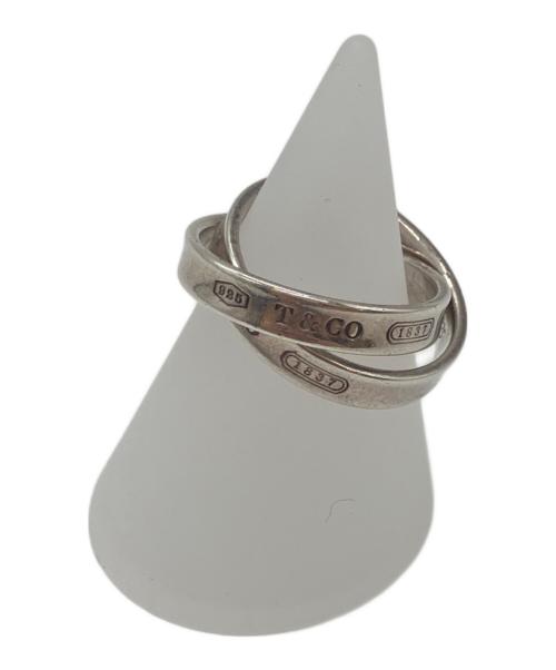 TIFFANY & Co.（ティファニー アンド コー）Tiffany & Co. (ティファニー アンド コー) インターロッキング ダブルサークル リング シルバー サイズ:8号の古着・服飾アイテム