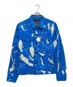 LEVI'Sリーバイス）の古着「ブリーチデニムジャケット」｜ブルー