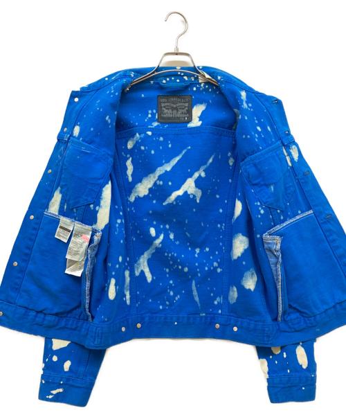 LEVI'S（リーバイス）LEVI'S (リーバイス) ブリーチデニムジャケット ブルー サイズ:SIZE Sの古着・服飾アイテム