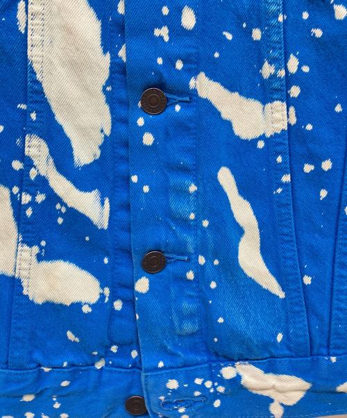 LEVI'S（リーバイス）LEVI'S (リーバイス) ブリーチデニムジャケット ブルー サイズ:SIZE Sの古着・服飾アイテム