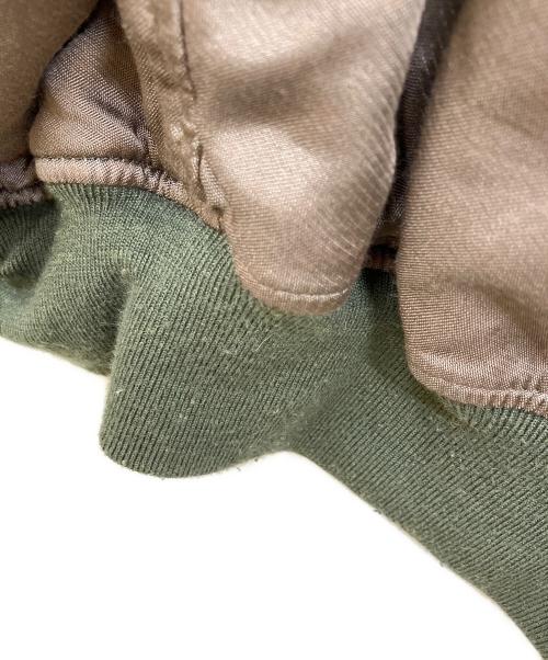 HOUSTON（ヒューストン）HOUSTON (ヒューストン) L-2B FLIGHT JACKET カーキ サイズ:LARGEの古着・服飾アイテム