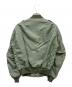 HOUSTON (ヒューストン) L-2B FLIGHT JACKET カーキ サイズ:LARGE：15000円