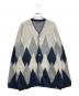 STANDARD CALIFORNIA（スタンダードカリフォルニア）の古着「SD Mohair Cardigan」｜グレー×ブルー