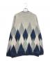 STANDARD CALIFORNIA (スタンダードカリフォルニア) SD Mohair Cardigan グレー×ブルー サイズ:SIZE L：13000円
