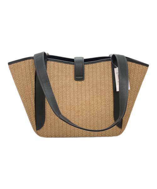 COACH（コーチ）COACH (コーチ) ハドリーターンロックトートバッグ ベージュの古着・服飾アイテム