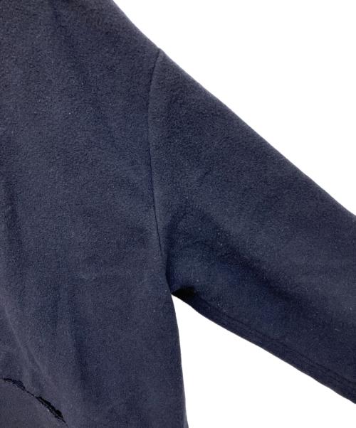 journal standard luxe（ジャーナルスタンダード ラックス）journal standard luxe (ジャーナルスタンダード ラックス) H+ HANNOH WESSEL (アッシュプリュス アノー ヴェセル) 別注ウール混コート ネイビー サイズ:38の古着・服飾アイテム