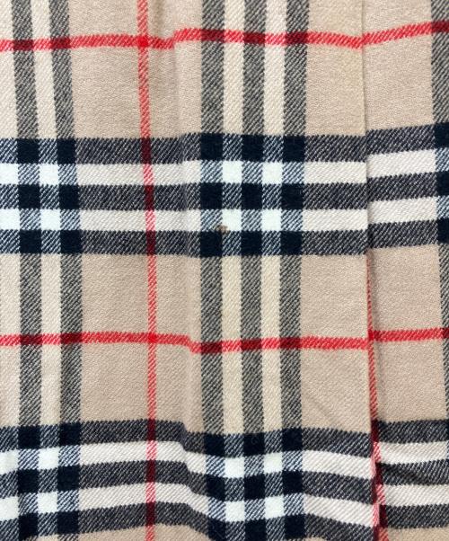 Burberry's（バーバリーズ）Burberry's (バーバリーズ) ノバチェックウールスカート ベージュ サイズ:Lの古着・服飾アイテム