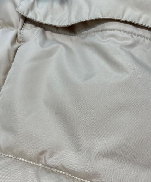 MONCLER（モンクレール）MONCLER (モンクレール) ダウンジャケット ベージュ サイズ:SIZE 00の古着・服飾アイテム