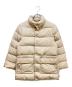 MONCLER（モンクレール）の古着「ダウンジャケット」｜ベージュ