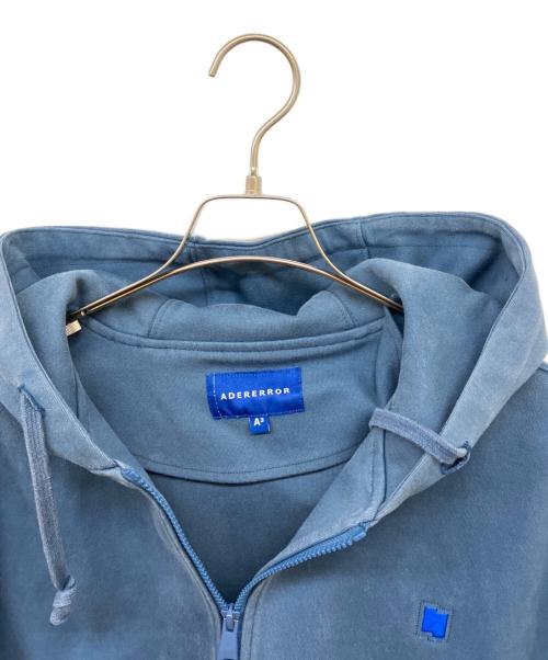 ADER error（アーダーエラー）ADER error (アーダーエラー) ジップパーカー ブルー サイズ:A3の古着・服飾アイテム