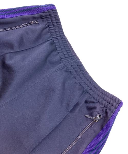 Needles（ニードルズ）Needles (ニードルズ) Track Pant ブラック×パープル サイズ:Sの古着・服飾アイテム