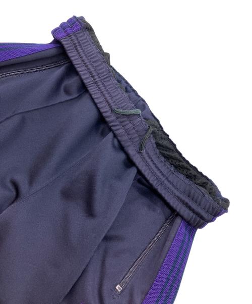 Needles（ニードルズ）Needles (ニードルズ) Track Pant ブラック×パープル サイズ:Sの古着・服飾アイテム