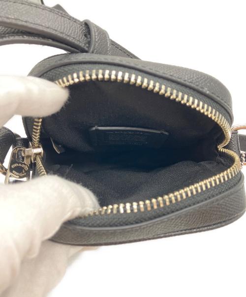 COACH（コーチ）COACH (コーチ) クロスグレイン ベケット クロスボディ ショルダー バッグ ブラックの古着・服飾アイテム