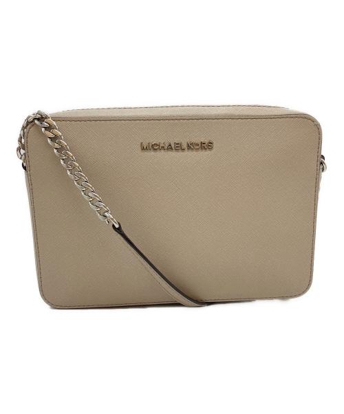 MICHAEL KORS（マイケルコース）MICHAEL KORS (マイケルコース) チェーンショルダーバッグ ベージュ サイズ:不明の古着・服飾アイテム