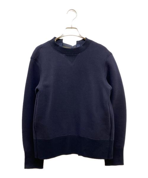 sacai（サカイ）sacai (サカイ) ドッキングスウェット ネイビー サイズ:1の古着・服飾アイテム