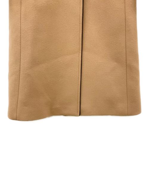 GUCCI（グッチ）GUCCI (グッチ) シングルブレスト ウールロングコート ベージュ サイズ:40の古着・服飾アイテム