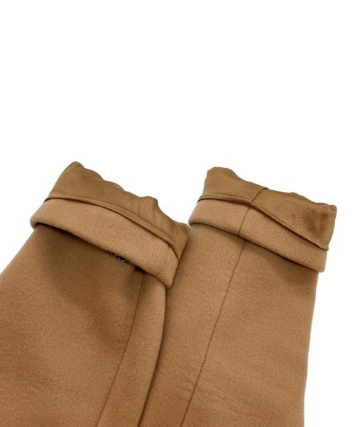 GUCCI（グッチ）GUCCI (グッチ) シングルブレスト ウールロングコート ベージュ サイズ:40の古着・服飾アイテム