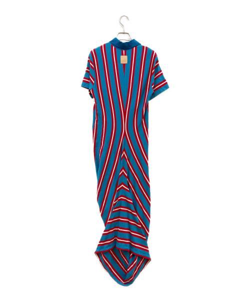 LOEWE（ロエベ）LOEWE (ロエベ) BLUE Asymmetrical dress ブルー サイズ:Mの古着・服飾アイテム