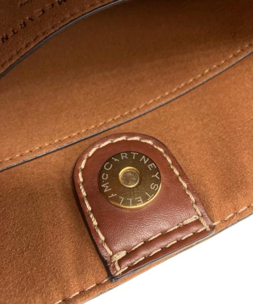 STELLA McCARTNEY（ステラマッカートニー）STELLA McCARTNEY (ステラマッカートニー) テディクロスボディバック アイボリー×ブラウンの古着・服飾アイテム