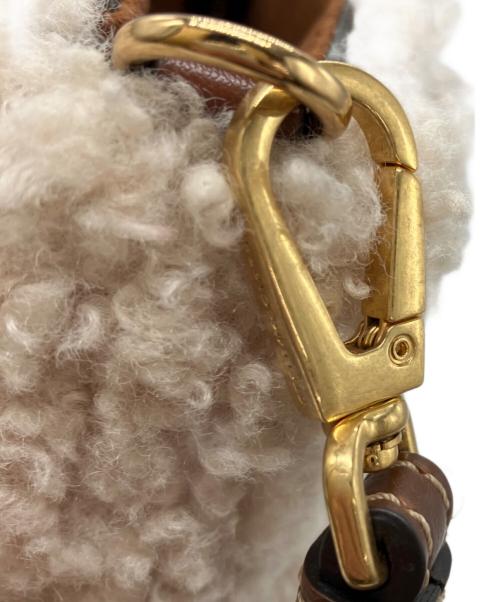 STELLA McCARTNEY（ステラマッカートニー）STELLA McCARTNEY (ステラマッカートニー) テディクロスボディバック アイボリー×ブラウンの古着・服飾アイテム