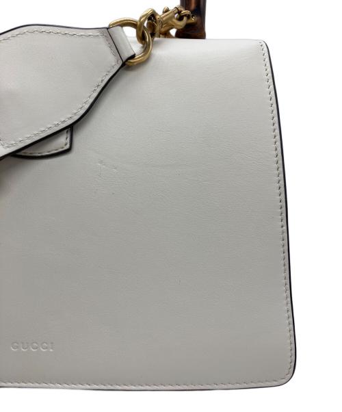 GUCCI（グッチ）GUCCI (グッチ) バンブーディオニュソスミディアム2WAY アイボリーの古着・服飾アイテム