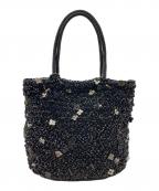 ANTEPRIMAアンテプリマ）の古着「フィオリトゥーラ ワイヤーバッグ」｜エナメルブラック