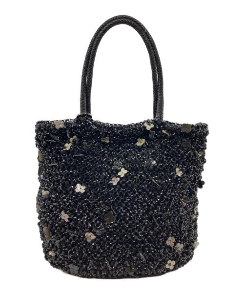 ANTEPRIMA（アンテプリマ）ANTEPRIMA (アンテプリマ) フィオリトゥーラ ワイヤーバッグ エナメルブラックの古着・服飾アイテム