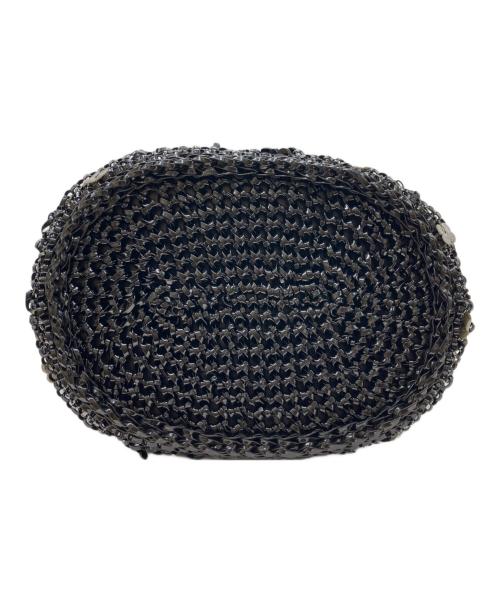 ANTEPRIMA（アンテプリマ）ANTEPRIMA (アンテプリマ) フィオリトゥーラ ワイヤーバッグ エナメルブラックの古着・服飾アイテム