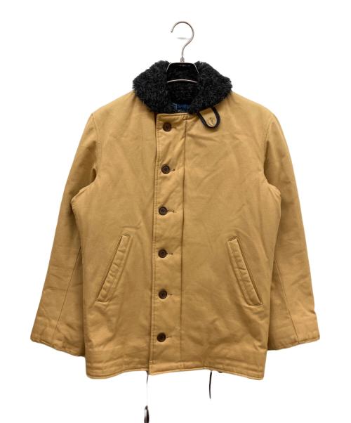 SPIEWAK（スピワック）SPIEWAK (スピワック) N1デッキジャケット ベージュ サイズ:SIZE Sの古着・服飾アイテム