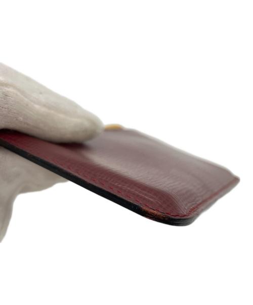 Cartier（カルティエ）Cartier (カルティエ) マストラインキーフック付コインケース ボルドーの古着・服飾アイテム