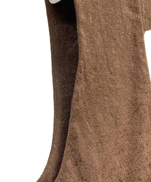 LESS（レス）LESS (レス) ロングベスト ブラウン サイズ:Freeの古着・服飾アイテム