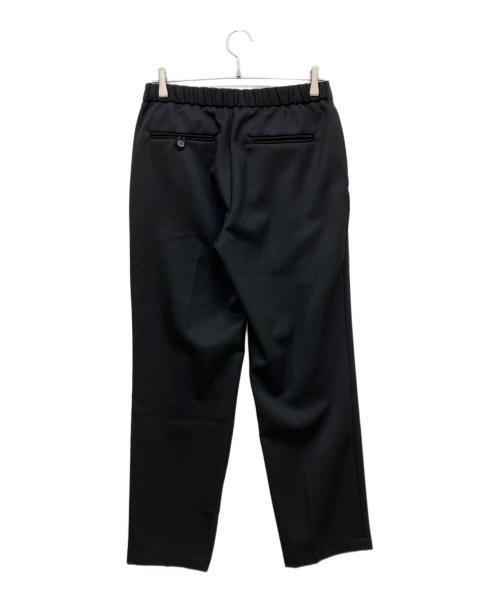 CABAN（キャバン）CABAN (キャバン) ウールギャバジン 1タックテーパードパンツ ブラック サイズ:Mの古着・服飾アイテム