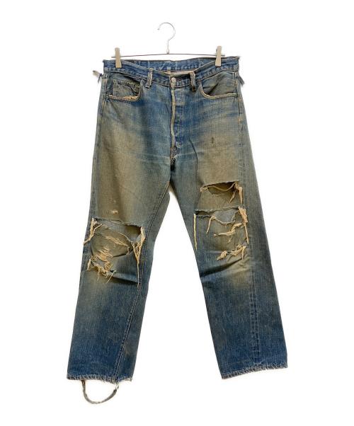 LEVI'S（リーバイス）LEVI'S (リーバイス) 501 デニムパンツ ブラック サイズ:印字擦れにより不明の古着・服飾アイテム