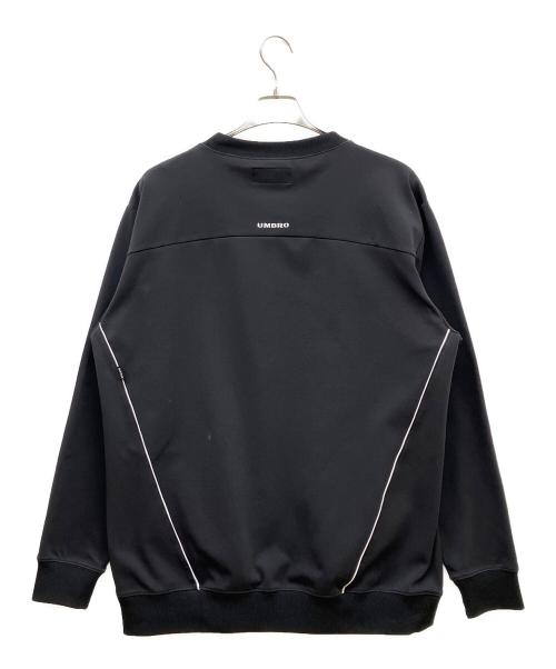 DUFFER（ダファー）DUFFER (ダファー) UMBRO (アンブロ) TRACK CREW SWETT ブラック サイズ:XLの古着・服飾アイテム