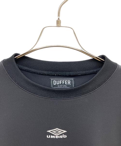DUFFER（ダファー）DUFFER (ダファー) UMBRO (アンブロ) TRACK CREW SWETT ブラック サイズ:XLの古着・服飾アイテム
