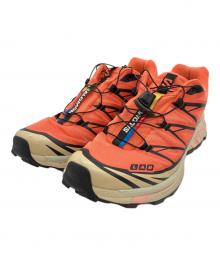 SALOMON（サロモン）の古着「スニーカー」｜オレンジ