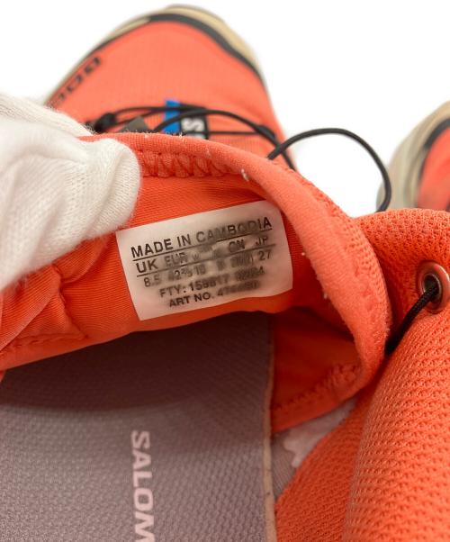 SALOMON（サロモン）SALOMON (サロモン) スニーカー オレンジ サイズ:UK8.5の古着・服飾アイテム