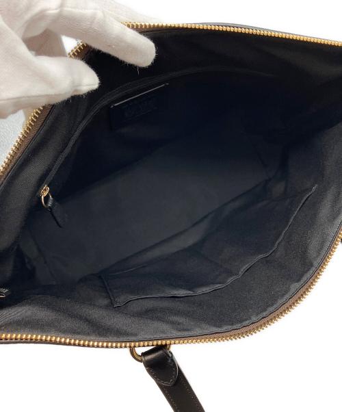 COACH（コーチ）COACH (コーチ) ギャラリー トート シグネチャー キャンバス ブラウンの古着・服飾アイテム