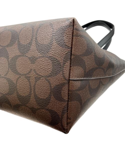 COACH（コーチ）COACH (コーチ) ギャラリー トート シグネチャー キャンバス ブラウンの古着・服飾アイテム