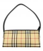 BURBERRY LONDONバーバリーロンドン）の古着「ノバチェックワンショルダーバッグ」｜ベージュ