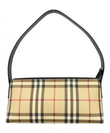 BURBERRY LONDON（バーバリーロンドン）の古着「ノバチェックワンショルダーバッグ」｜ベージュ