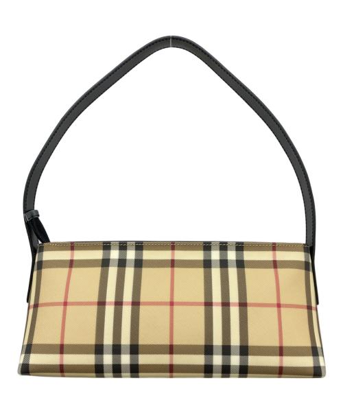 BURBERRY LONDON（バーバリーロンドン）BURBERRY LONDON (バーバリーロンドン) ノバチェックワンショルダーバッグ ベージュの古着・服飾アイテム