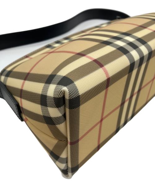 BURBERRY LONDON（バーバリーロンドン）BURBERRY LONDON (バーバリーロンドン) ノバチェックワンショルダーバッグ ベージュの古着・服飾アイテム